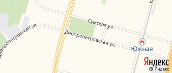 Днепропетровская улица на Яндекс карте