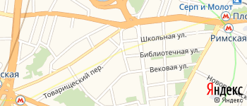 Добровольческая улица на Яндекс карте