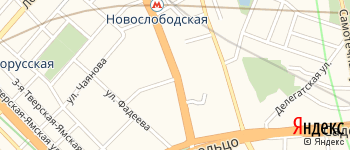 Долгоруковская улица на Яндекс карте