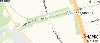Домодедовская улица на Яндекс карте