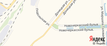 Донецкая улица на Яндекс карте