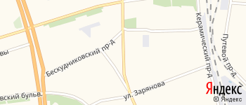 Дубнинская улица на Яндекс карте
