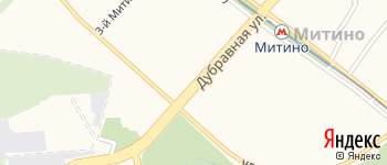 Дубравная улица на Яндекс карте