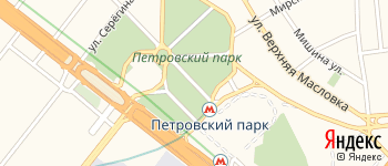 Дворцовая аллея на Яндекс карте