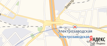 Электрозаводский мост на Яндекс карте