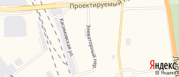 Элеваторный переулок на Яндекс карте