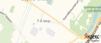 Феодосийская улица на Яндекс карте