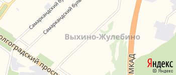 Ферганский проезд на Яндекс карте