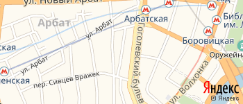 Филипповский переулок на Яндекс карте
