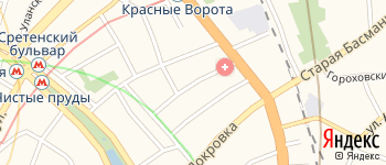 Фурманный переулок на Яндекс карте
