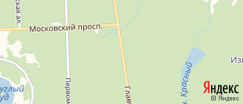 Главная аллея на Яндекс карте