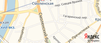 Глазовский переулок на Яндекс карте
