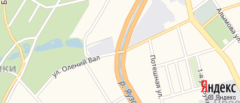 Глебовский мост на Яндекс карте