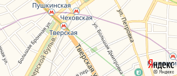 Глинищевский переулок на Яндекс карте