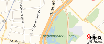 Головинская набережная на Яндекс карте