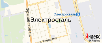 город Электросталь на Яндекс карте