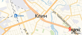 город Клин на Яндекс карте