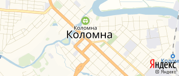 город Коломна на Яндекс карте