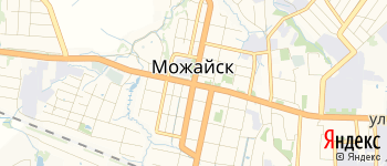 город Можайск на Яндекс карте