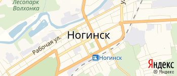 город Ногинск на Яндекс карте