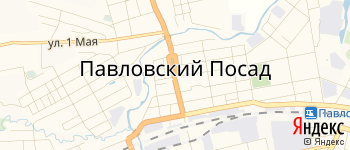 город Павловский Посад на Яндекс карте
