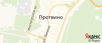 город Протвино на Яндекс карте