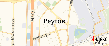 город Реутов на Яндекс карте
