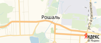 город Рошаль на Яндекс карте