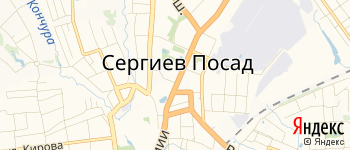 город Сергиев Посад на Яндекс карте