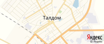 город Талдом на Яндекс карте