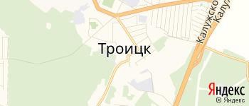 город Троицк на Яндекс карте