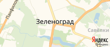 город Зеленоград на Яндекс карте