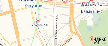 Гостиничная улица на Яндекс карте