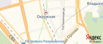 Гостиничный проезд на Яндекс карте