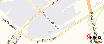 Графитный проезд на Яндекс карте