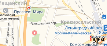Грохольский переулок на Яндекс карте