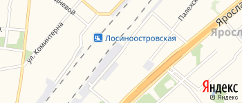 Хибинский проезд на Яндекс карте