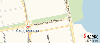 Химкинский бульвар на Яндекс карте