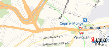 Хлебников переулок на Яндекс карте