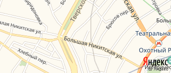 Хлыновский тупик на Яндекс карте