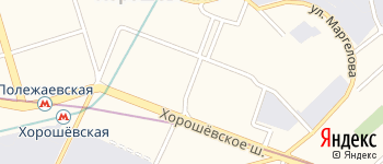Хорошёвский тупик на Яндекс карте