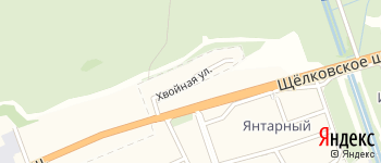 Хвойная улица на Яндекс карте