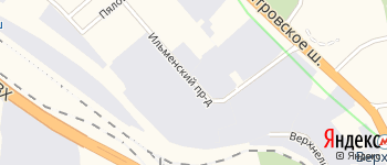 Ильменский проезд на Яндекс карте