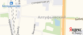 Инженерная улица на Яндекс карте