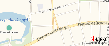 Измайловская площадь на Яндекс карте