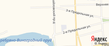 Измайловский проезд на Яндекс карте