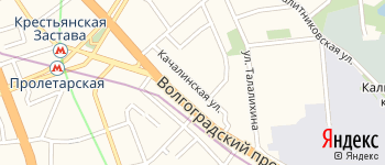 Качалинская улица на Яндекс карте