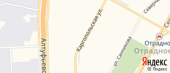 Каргопольская улица на Яндекс карте