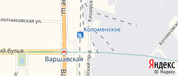 Каширский проезд на Яндекс карте