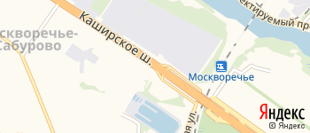Каширское шоссе на Яндекс карте